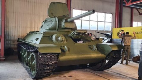 Огнеметный танк восстановили в Ленобласти