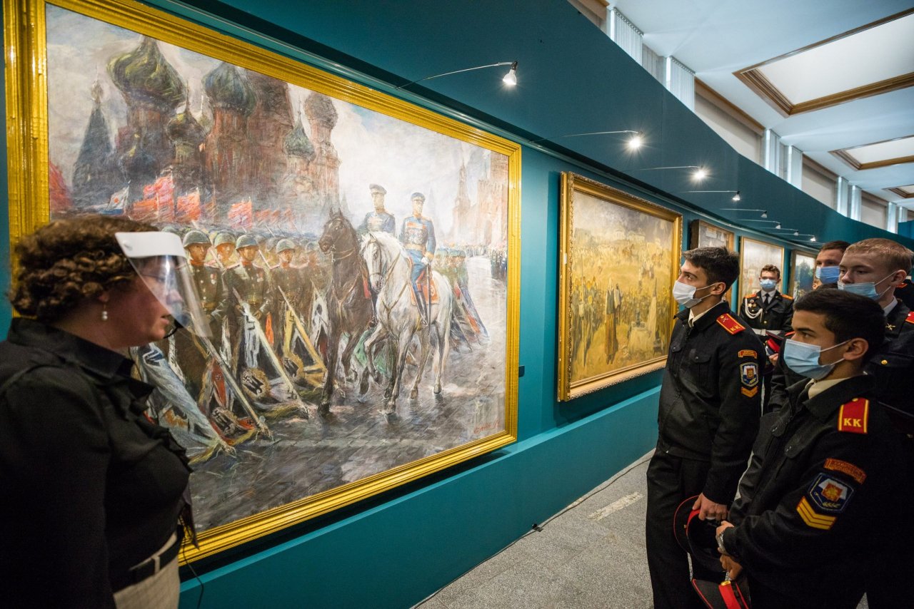 Выставка художников Победы открылась в музее