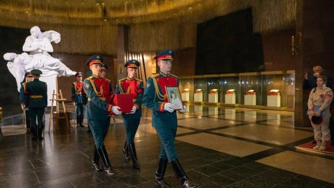 Музей Победы почтил память погибшего защитника Москвы