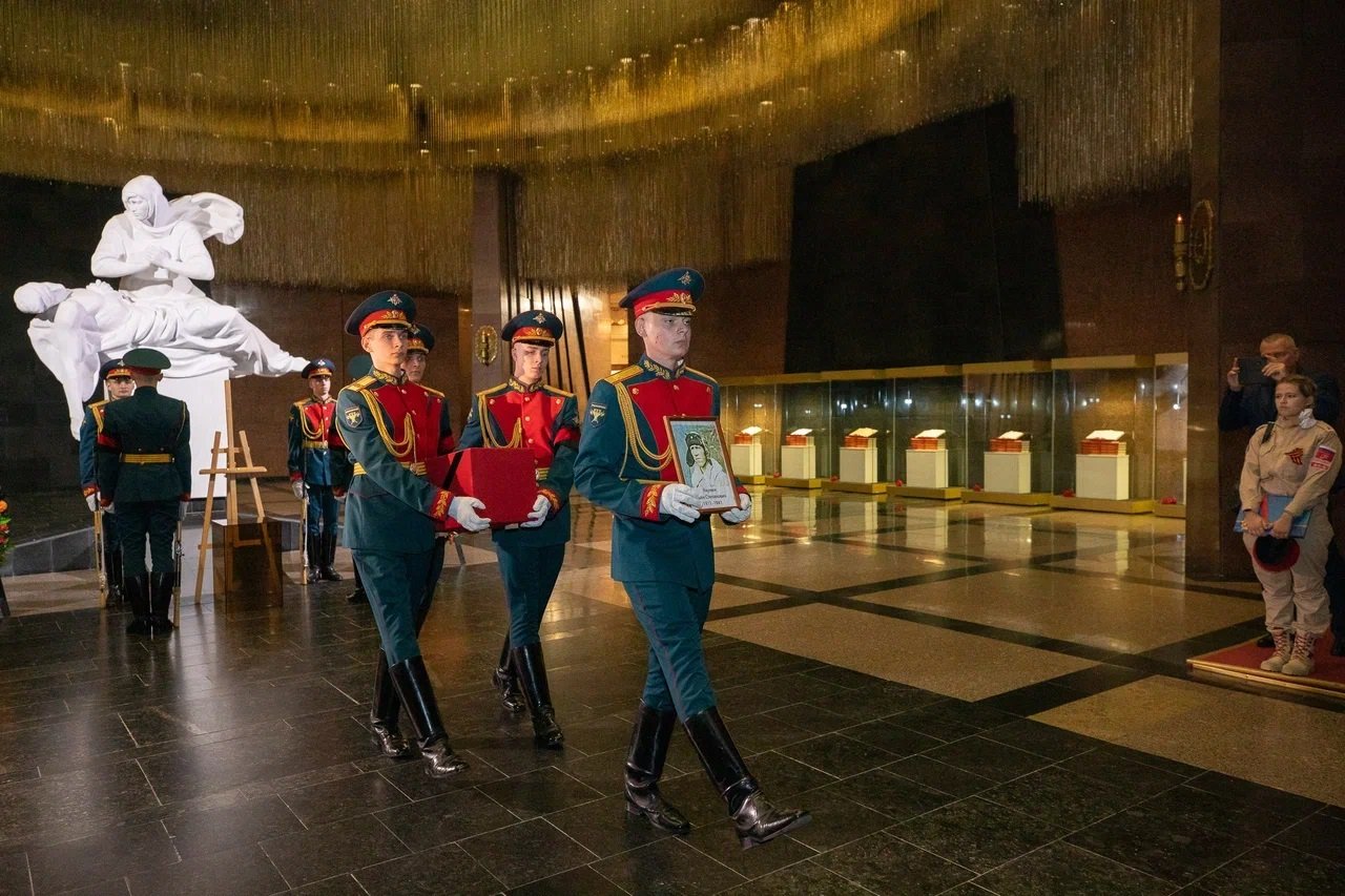 Музей Победы почтил память погибшего защитника Москвы