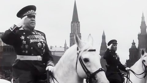Впервые в формате высокой чёткости: полная версия Парада Победы 1945 года 