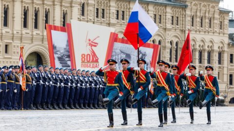 На Красной площади завершился Парад Победы