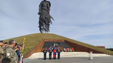 Торжественная церемония закрытия международной военно-исторической поисковой экспедиции «Ржев. Калининский фронт»